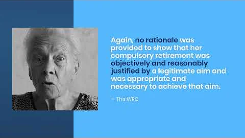 WRC Age Discrimination Award of €85000