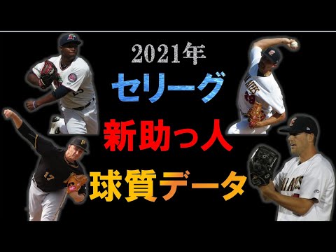 【2021】セリーグ新助っ人の球質データ紹介