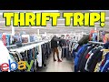 Thrifting 2 thrift stores buying and selling thrifted stuff on ebay and amazon fba