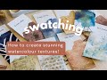 Watercolour texture techniques you have to try