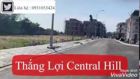 Nhà phố - Đất nền Thắng Lợi Central Hill giá chỉ từ 1,1 tỷ/căn liên hệ : 0931.053.424