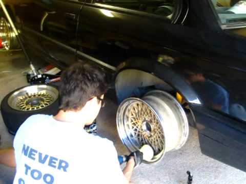 Car Wheel Polishing: Mercedes OE wheel polishing 