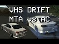 MTA vs ASSETTO CORSA  || PHONK VHS DRIFT EDIT .