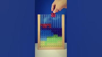 ASMR Tetris Vibes | Vintage Block Stacking for Sleep & Focus