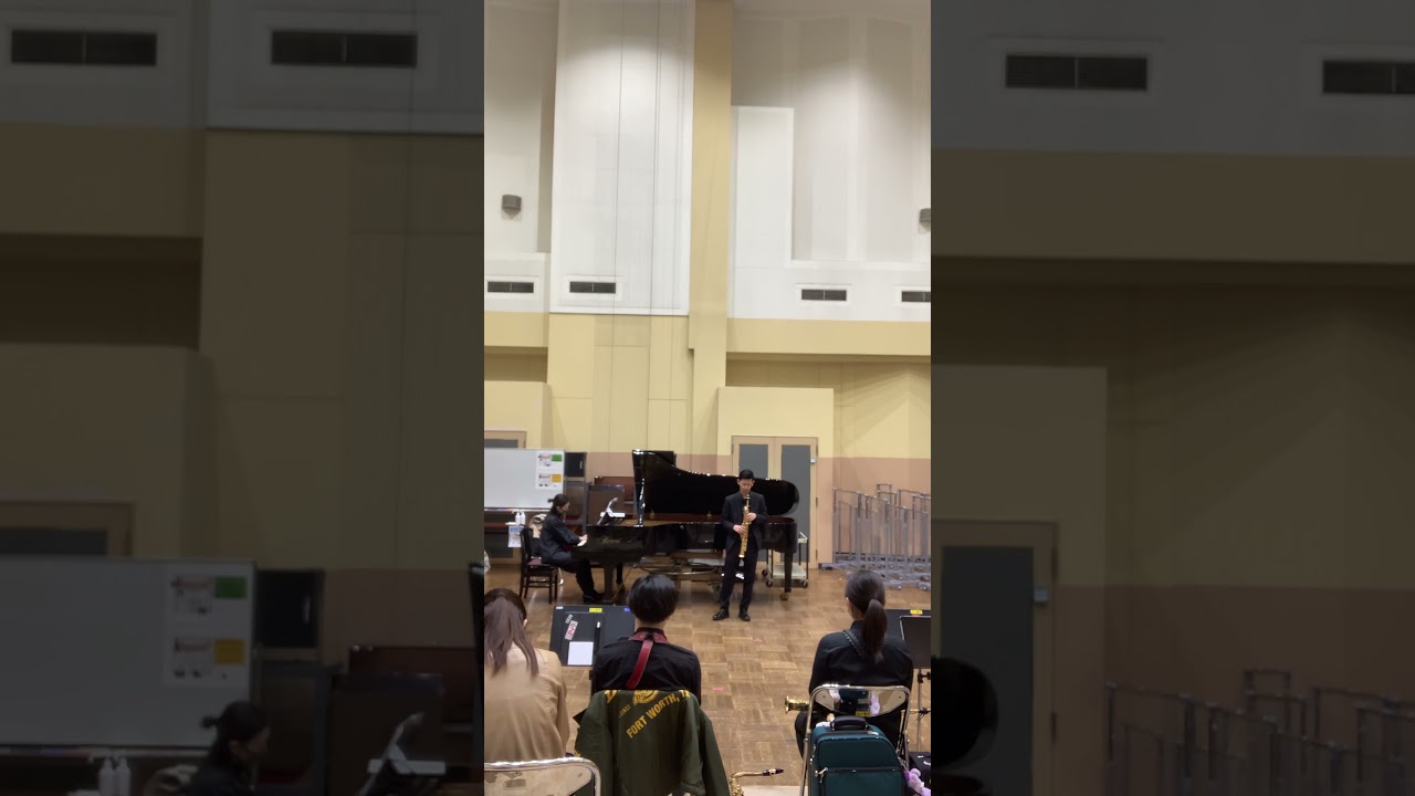 M.Ravel / Sonatine / Saxophone:Wataru Hirai/ Piano:Miko Nambu