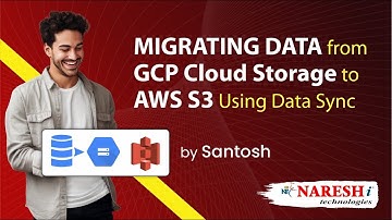 Migrating data from GCP Cloud storage to AWS S3 using data sync - NareshIT