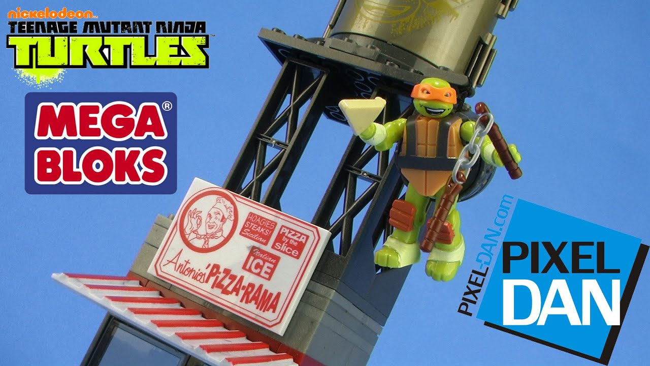 Teenage Mutant Tartarughe Ninja Mega Bloks pizzeria Showdown CUCINA NUOVO 