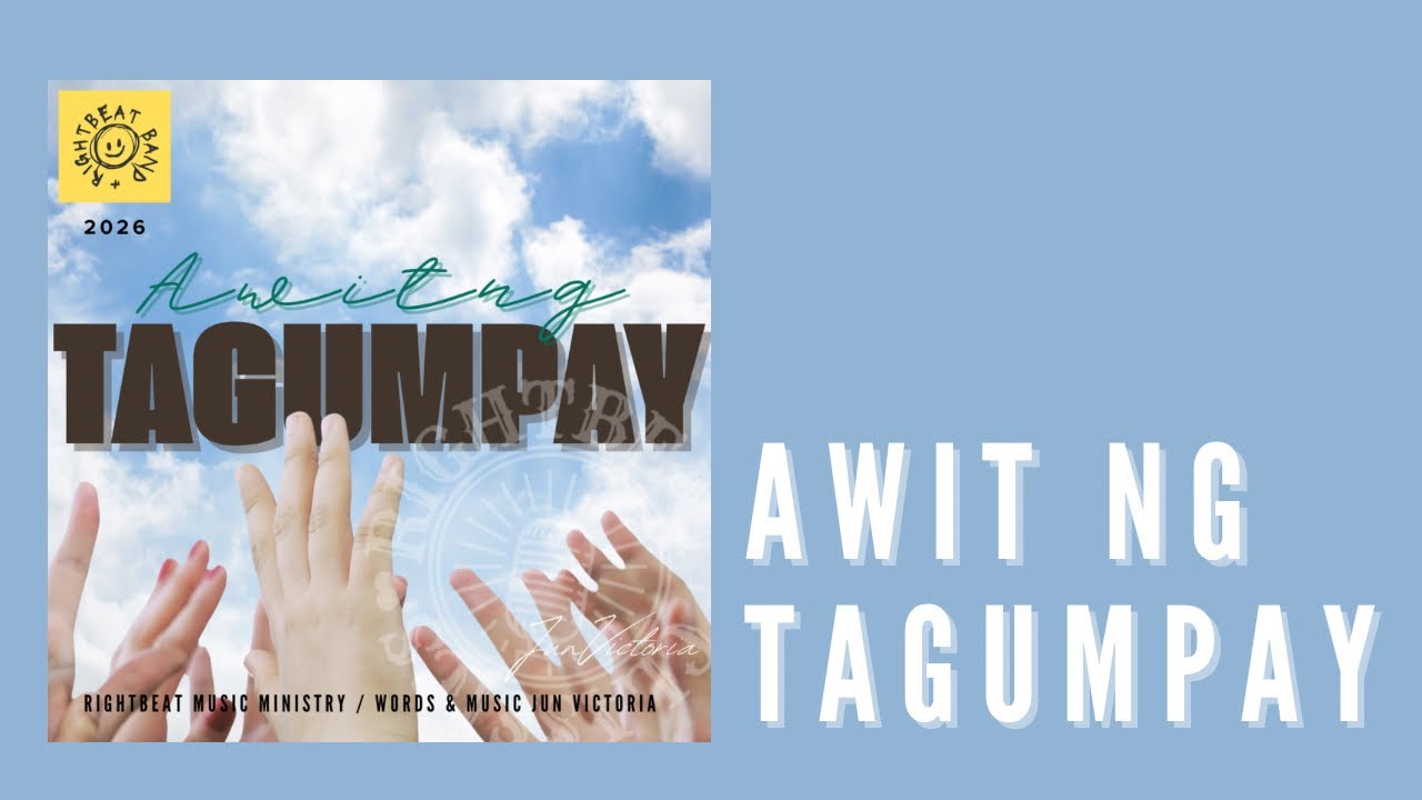 Tagumpay Lettering Awit ng Tagumpay 2026 / RightBeat Music Ministry / Words & Music Jun ...