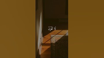 { لا تَحْزَنْ إِنَّ اللَّهَ مَعَنَا } #قرآن #سورة_التوبة #عبدالرحمن_مسعد