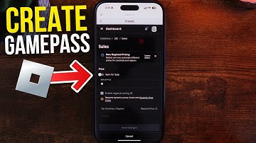 How to Create Roblox Gamepass on Mobile (2025)
