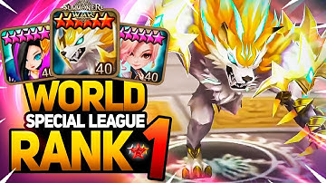 WORLD RANK 1 IN SPECIAL LEAGUE - Summoners War