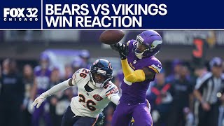 Reacting to the Bears 19-17 walk-off win over the Vikings | After The Whistle
