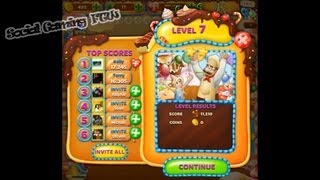 SocialGamingFTW - Candy Bubble Rush - Level 7 - 2 Star! - NO Boosters!