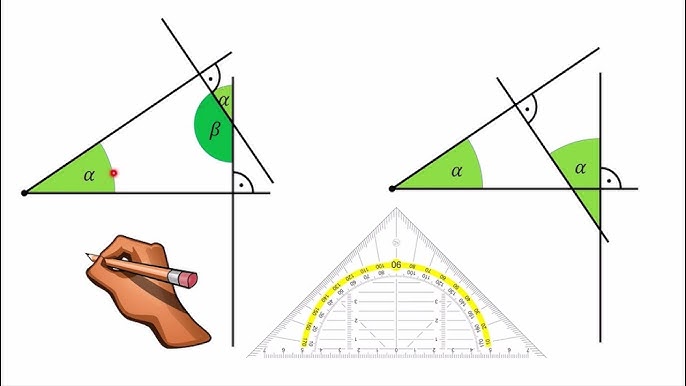 Winkel: Bezeichnung und Schreibweisen, ganz einfach erklärt, Geometrie