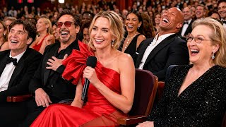 They Gave Emily Blunt a Mic & Regretted It Instantly