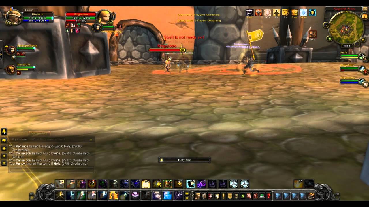 Disc arena PTR 5.2, First Person PoV