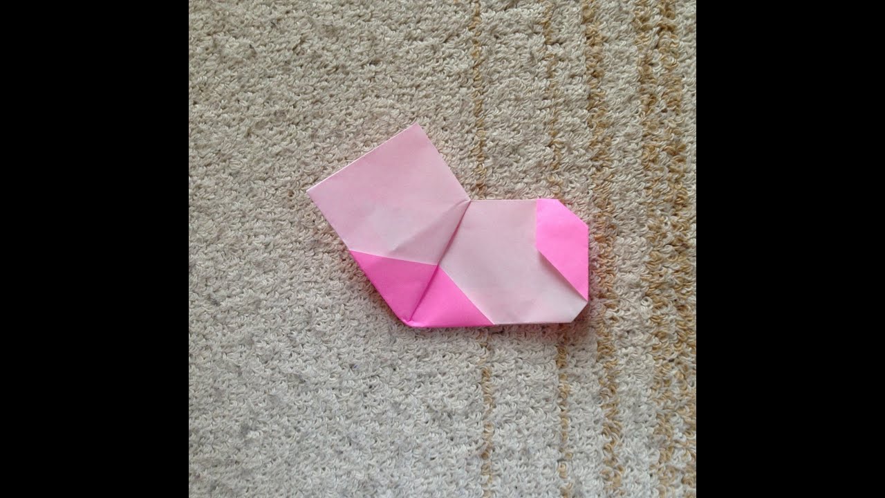 折り紙 クリスマス 靴下 ソックス 折り方 作り方 How To Make An Socks Origami Youtube