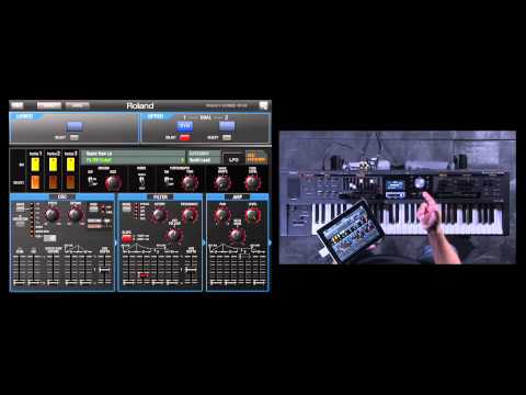 Roland V-Combo VR-09 iPad Editor