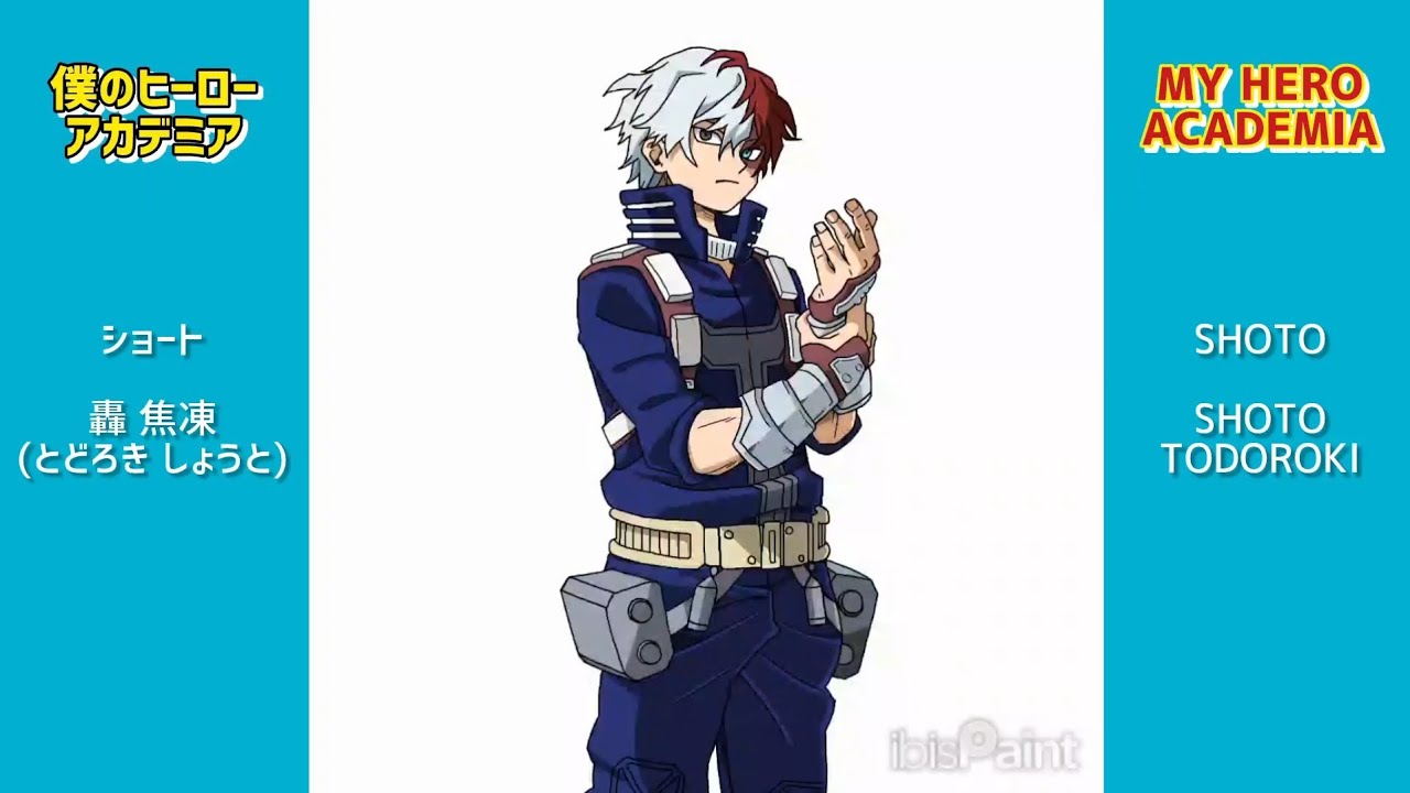 🦸 “My Hero Academia” Shoto Todoroki fanart - 「僕のヒーローアカデミア」 轟 焦凍 ファンアート