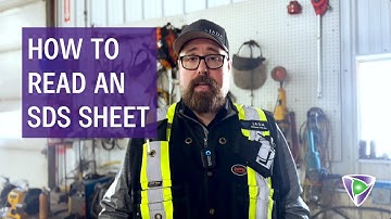 How to Read an SDS Sheet - Safety Toolbox Talks