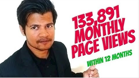 How I grew my blog from 0 to 133,891 monthly page views within 12 Months? [With a Day Job]