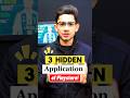 3 Hidden Application Of Playstore | #shorts #viral #freeapplication