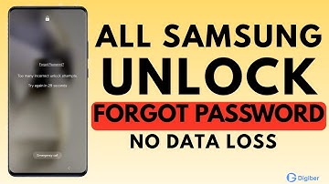 How to Unlock Samsung Phone Forgot Password | Forgot Samsung Password | No Data Loss, No Computer