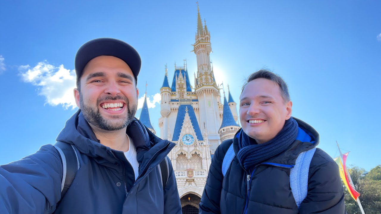 Tokyo Disney Vlog | Day 1 |  Travel Day UK & Tokyo Disneyland Hotel | 2025 | Adam Hattan & Gary C