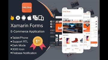 DellyShop E-commerce App Full | Xamarin Forms 🎉