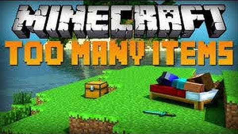Minecraft Mod Showcase: Too Many Items! 1.7.4