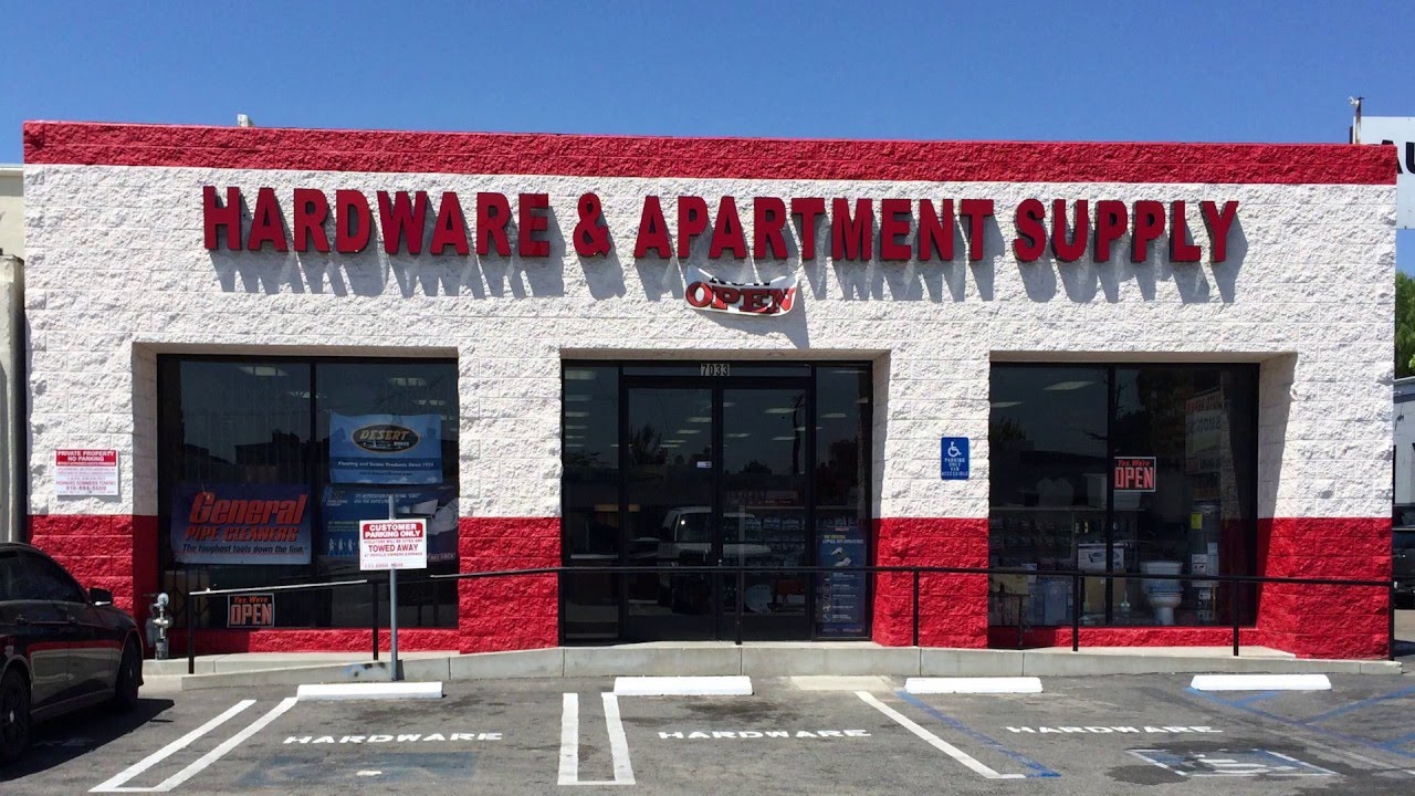 Hardware & Apartment Supply Co. Apartment Maintenance Supplies Canoga