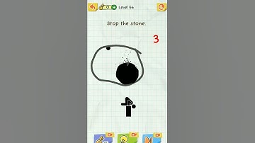 #shorts Draw 2 save😂! can save him level 56 the dog eat the 🤣#puzzle games #puzzle #shorts