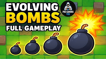 🚀 Evolving Bombs Full Gameplay | Level Up the Biggest Explosion