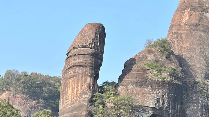 廣東丹霞山，奇特的陽元石，大自然的奇觀 - 天天要聞