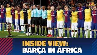 [BEHIND THE SCENES] FC Barcelona's visit to South Africa