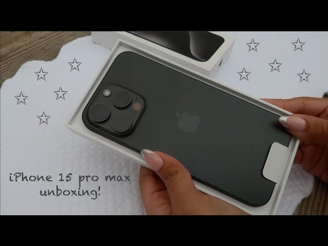 CapCut_unboxing iphone 15 pro max