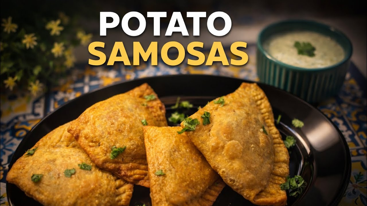 Make Crispy SAMOSA at Home with Easy Dough Recipe | Step by Step | homeplate Eats