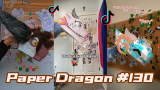Dragon Puppet Crafts - Paper Dragon TikTok Compilation #130