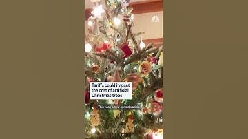 Tariffs could impact the cost of artificial Christmas trees