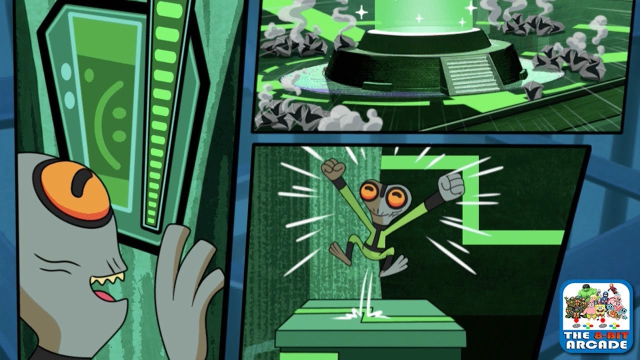 Ben 10 Omnitrix Glitch: Omni Switch - Grey Matter is a Master Hacker (Cartoon Network Games)