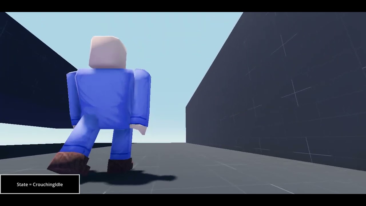 3rd person character controller (animations test) - YouTube