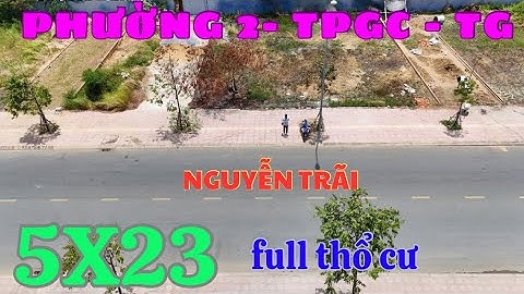 MS790 Bán đất mặt tiền đường Nguyễn Trãi thành phố Gò Công TG
