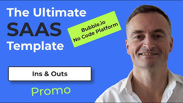 The Ultimate SAAS template - Promo