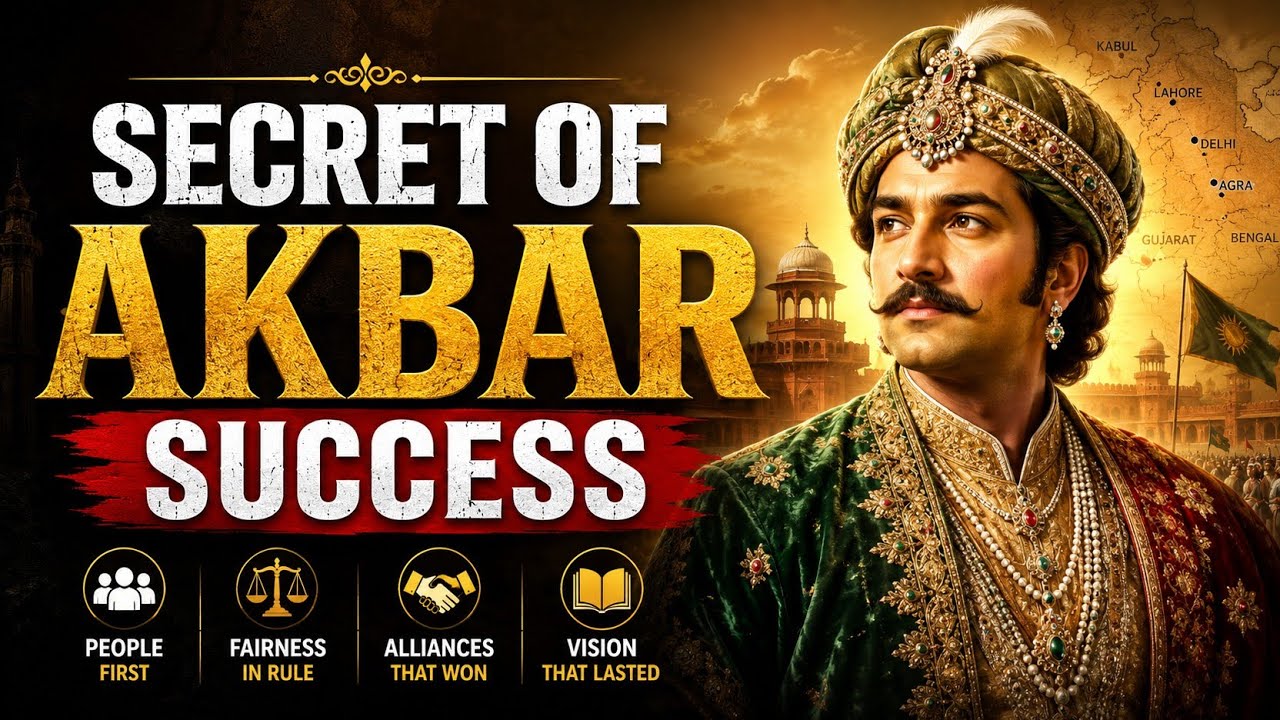The Secret of Akbar Success 🤯 Powerful Policies, Army & Strategy ...