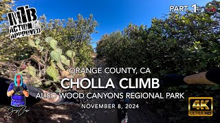 MTB Riding Cholla, Aliso Wood Canyons, November 8, 2024 | Part 1 | #trending #viral