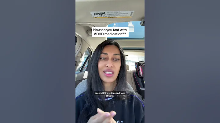 How do you fast with medication?? #adhd #shorts