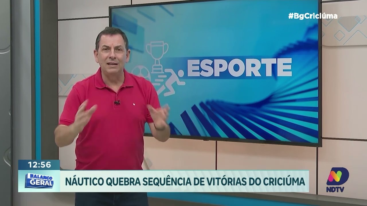 Criciúma fica no empate com o Náutico e interrompe sequência