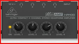 Behringer HA400: The Compact Headphone Amp Every Studio Needs