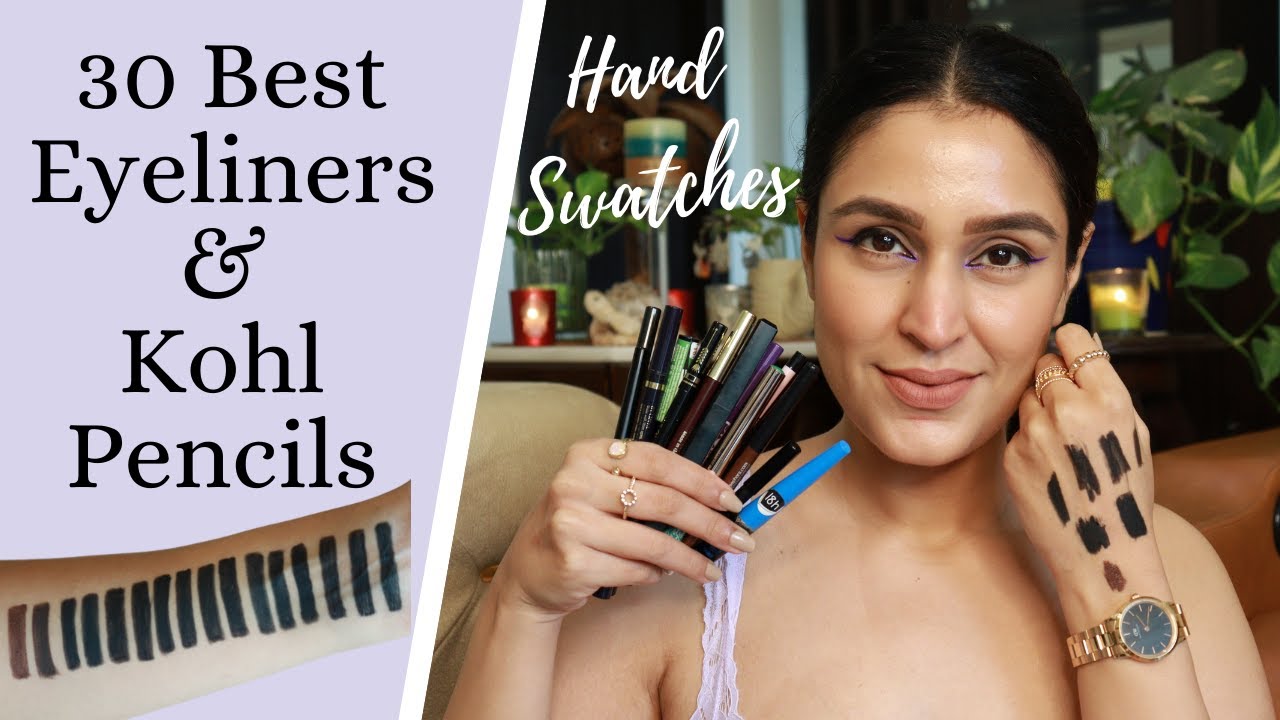 30 BEST BLACK MATTE EYELINERS & KOHL PENCILS