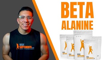 Beta Alanine Supplement for Pre-workout | Benefits and Dosage